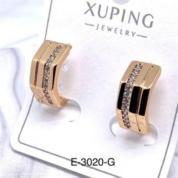 Серьги Xuping E-3020-G