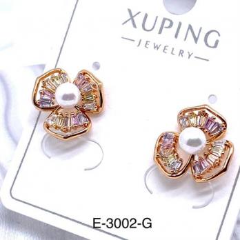 Серьги Xuping E-3002-G