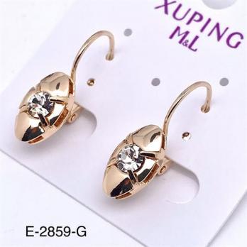 Серьги Xuping E-2859-G