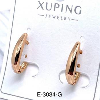 Серьги Xuping E-3034-G