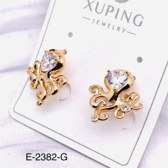 Серьги Xuping E-2382-G