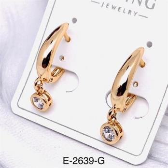 Серьги Xuping E-2639-G