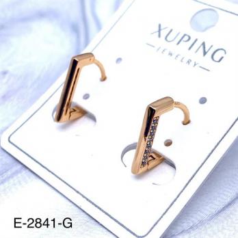 Серьги Xuping E-2841-G