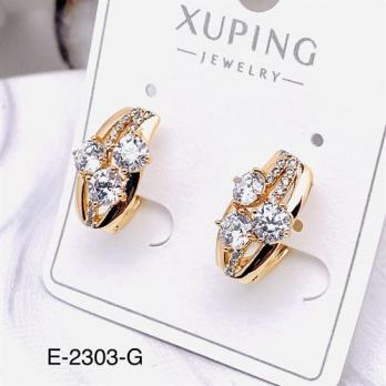 Серьги Xuping E-2303-G