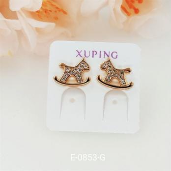 Серьги Xuping E-0853-G