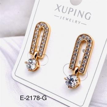 Серьги Xuping E-2178-G