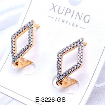 Серьги Xuping E-3226-GS