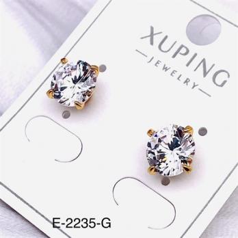 Серьги Xuping E-2235-G