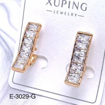 Серьги Xuping E-3029-G