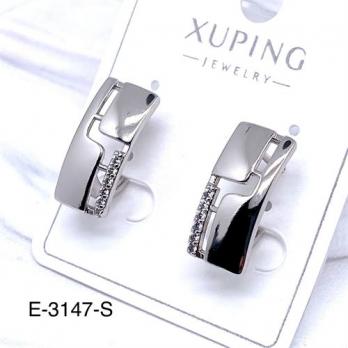 Серьги Xuping E-3147-S