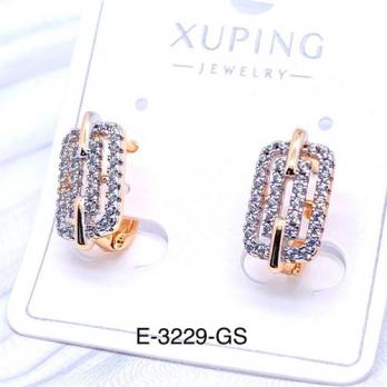 Серьги Xuping E-3229-GS