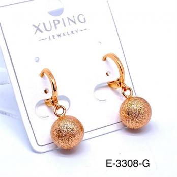 Серьги Xuping E-3308-G