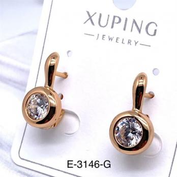 Серьги Xuping E-3146-G