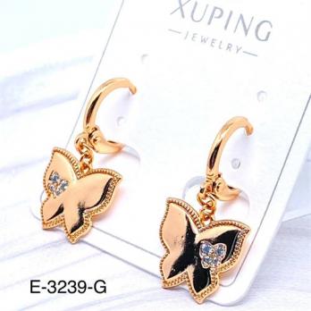 Серьги Xuping E-3239-G