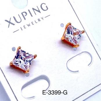 Серьги Xuping E-3399-G