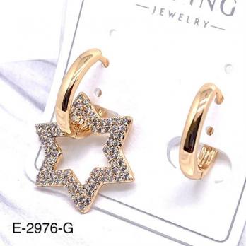 Серьги Xuping E-2976-G