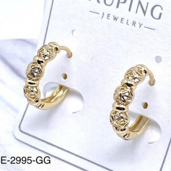 Серьги Xuping E-2995-GG