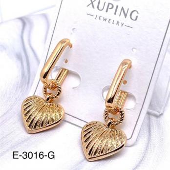 Серьги Xuping E-3016-G