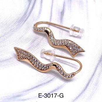 Серьги Xuping E-3017-G