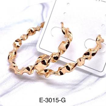Серьги Xuping E-3015-G