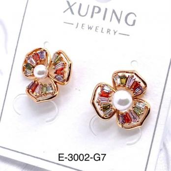 Серьги Xuping E-3002-G7