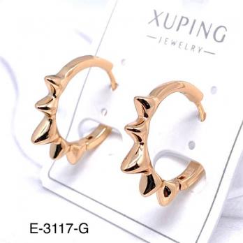 Серьги Xuping E-3117-G