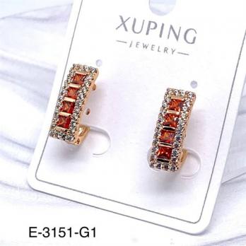 Серьги Xuping E-3151-G1