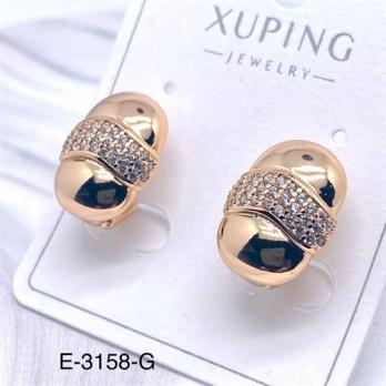 Серьги Xuping E-3158-G