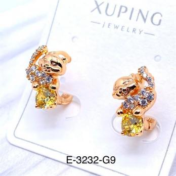 Серьги Xuping E-3232-G9