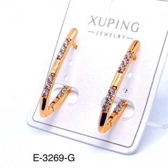Серьги Xuping E-3269-G