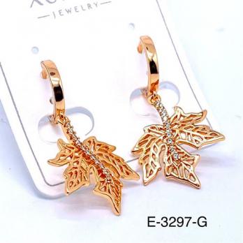 Серьги Xuping E-3297-G