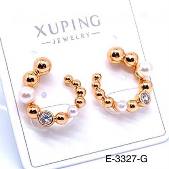 Серьги Xuping E-3327-G