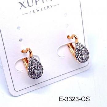 Серьги Xuping E-3323-GS