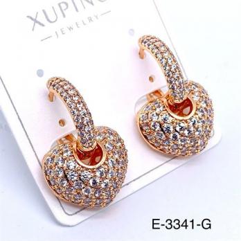 Серьги Xuping E-3341-G