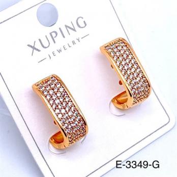 Серьги Xuping E-3349-G