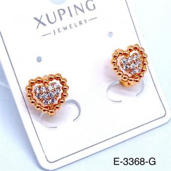 Серьги Xuping E-3368-G