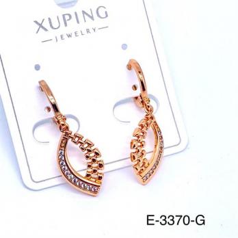 Серьги Xuping E-3370-G