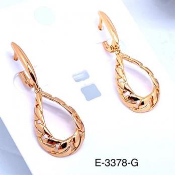 Серьги Xuping E-3378-G