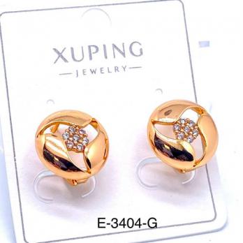 Серьги Xuping E-3404-G
