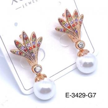 Серьги Xuping E-3429-G7