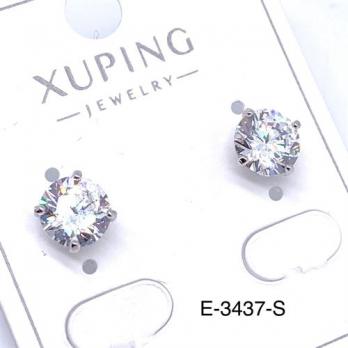 Серьги Xuping E-3437-S