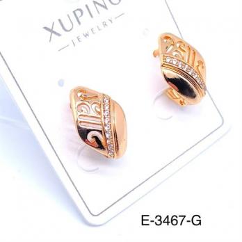 Серьги Xuping E-3467-G