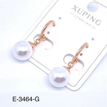 Серьги Xuping E-3464-G
