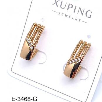 Серьги Xuping E-3468-G