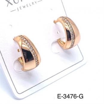 Серьги Xuping E-3476-G