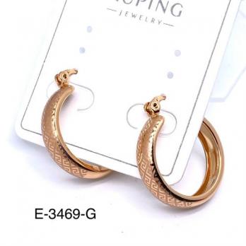 Серьги Xuping E-3469-G