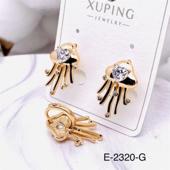 Серьги Xuping E-2320-G