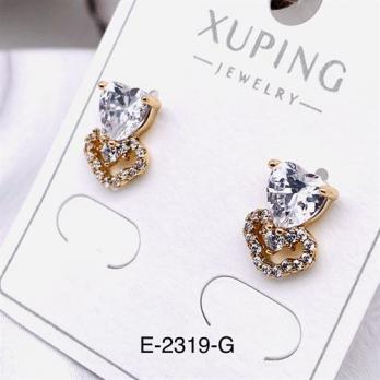 Серьги Xuping E-2319-G
