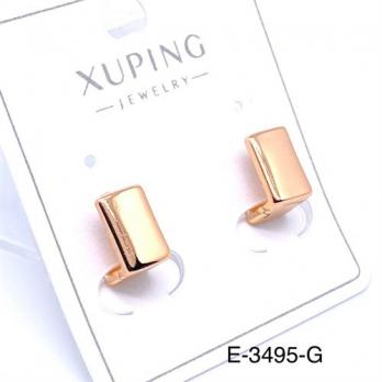 Серьги Xuping E-3495-G