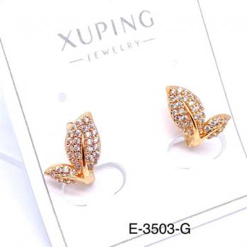 Серьги Xuping E-3503-G